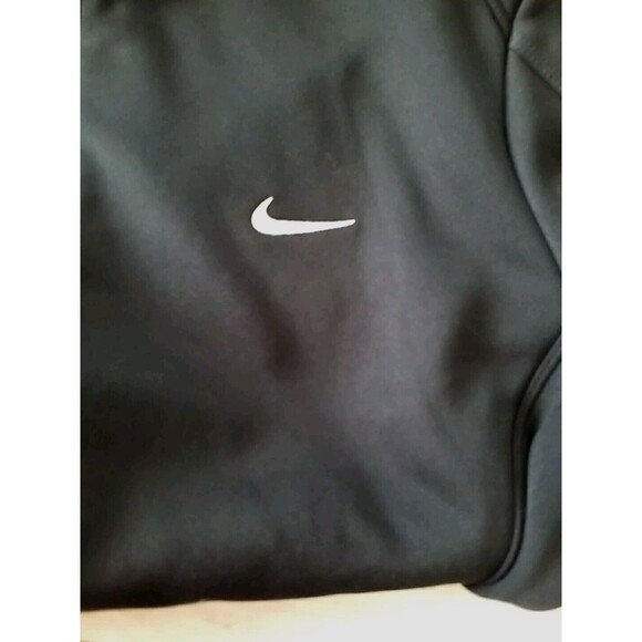 Nike Golf Jacket Womens M Therma-Fit Fleece Full Zip Black Performance 432454 - Picture 2 of 10